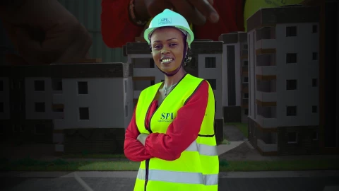 From fixing her father's TV aerials to being a civil engineer