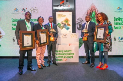 Absa Bank Kenya wins Overall Winner at the KBA Sustainability Awards