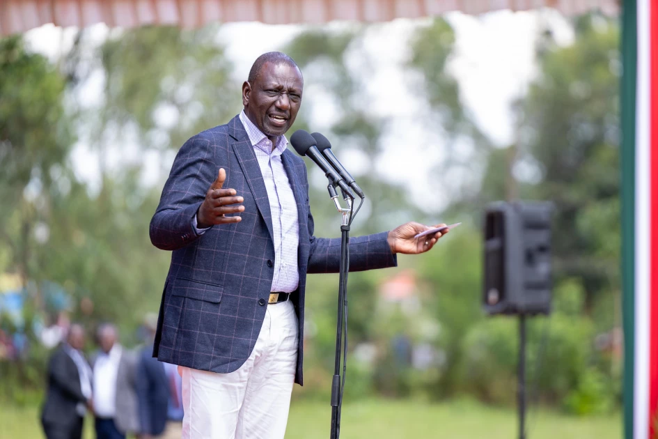 We have no apologies for giving money to the church - Ruto