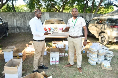 Two arrested, pesticides worth Ksh.400,000 recovered