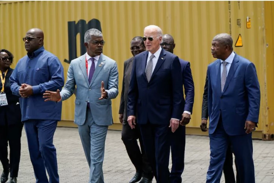 Biden meets African leaders in Angola to advance Lobito railway project