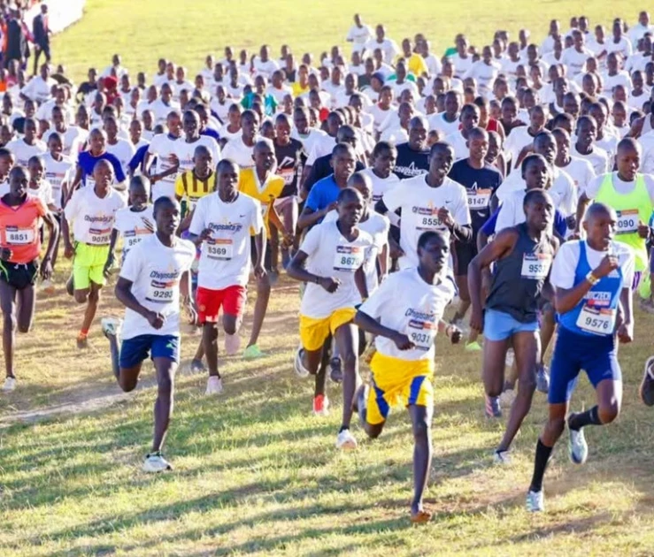 Loice Chekwemoi, Samwel Chebolei toast to Chepsaita Cross Country titles