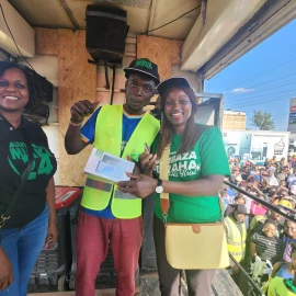 Safaricom rewards customers in Kajiado in 24 year celebration