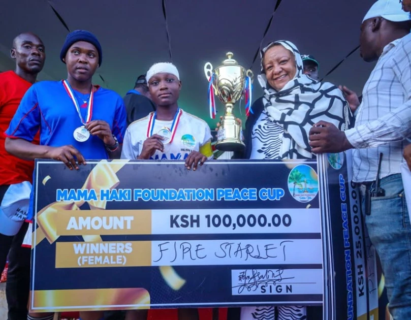 Curtains fall on Haki Foundation Peace Cup as Kitaka FC, Fire Rangers crowned champions