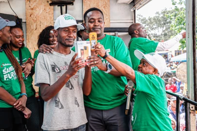 Safaricom brings joy to Machakos residents with Sambaza Furaha caravan