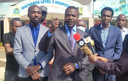 KMPDU announces total shutdown of Machakos hospitals over unpaid doctors' salaries