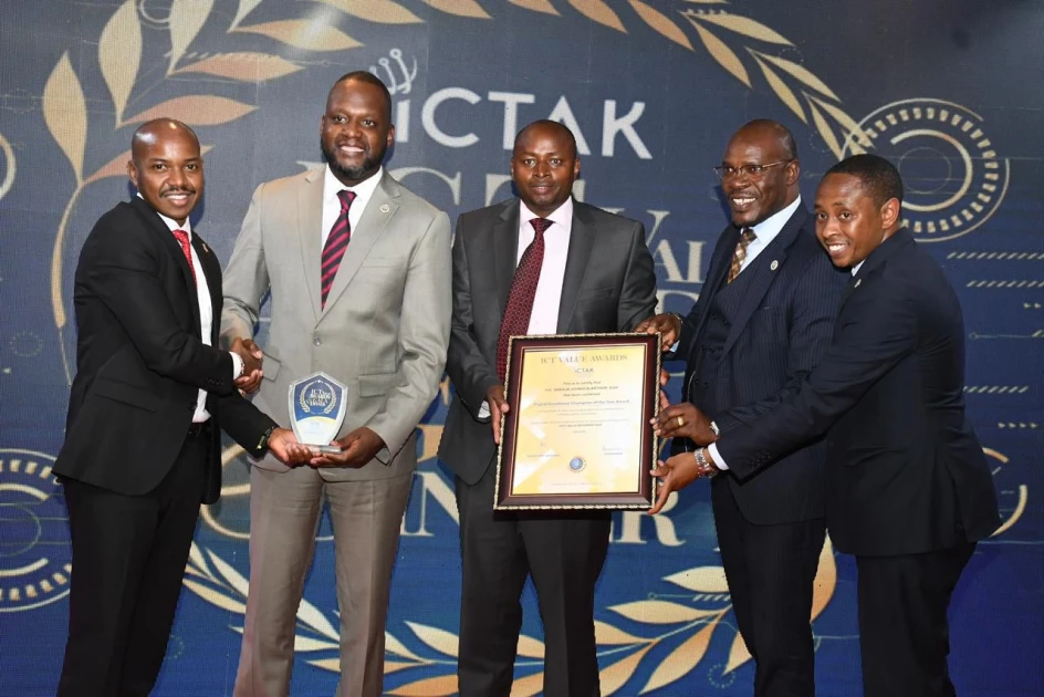 Governor Sakaja honored as Digital Excellence Champion as Nairobi County excels in ICT service delivery