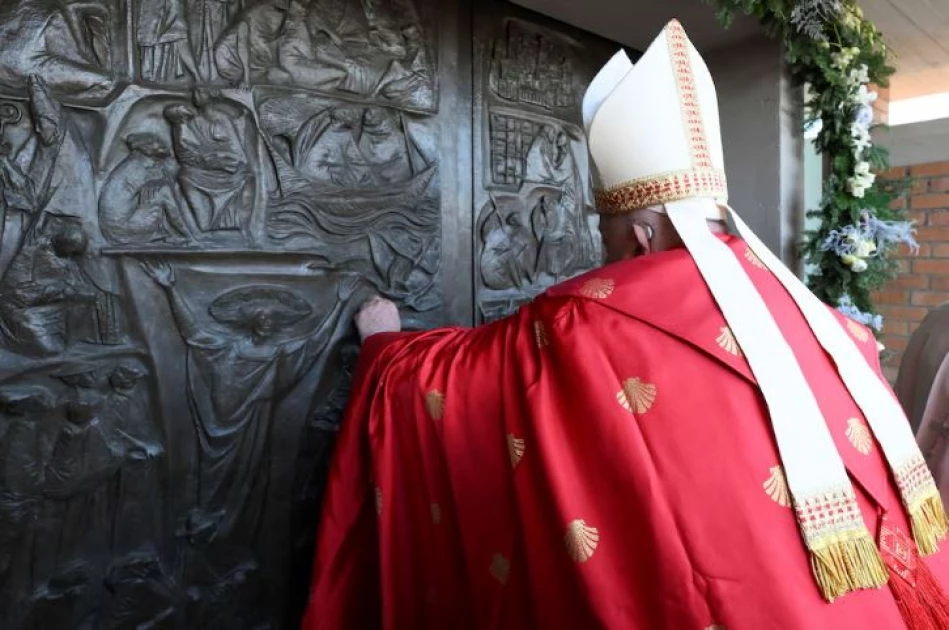 Pope opens special 'Holy Door' for Catholic Jubilee at Rome prison