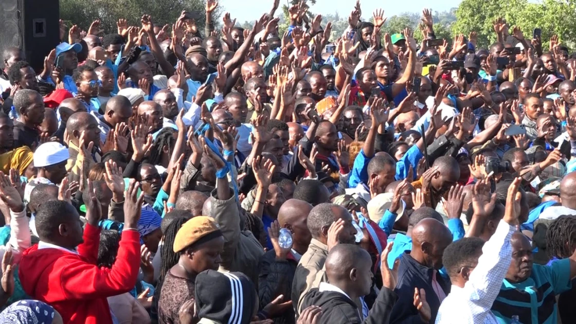 Traditional believers hold prayers at Mt Kenya amid rising abductions and national challenges