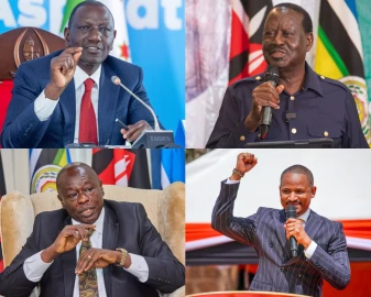 Ruto, Raila, Gachagua, Babu Owino named among most talked about Africans of 2024