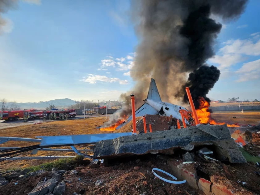 Fiery crash kills at least 167 in worst airline disaster in South Korea