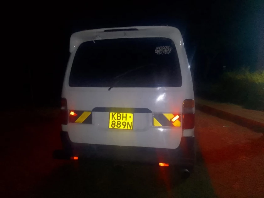 Driver arrested over reckless driving on Nyeri-Nairobi Highway