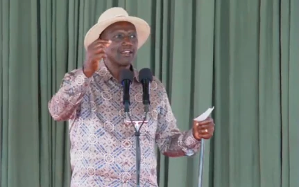 Ruto warns livestock farmers against opposing planned vaccination