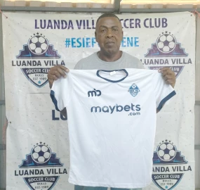 Leonard Saleh unveiled as Luanda Villa head coach