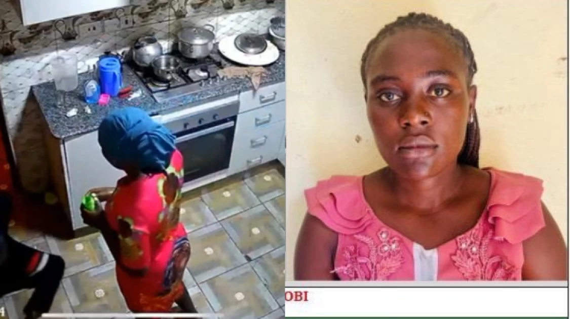 Ugandan nanny behind daring Eastleigh robbery captured on CCTV arrested