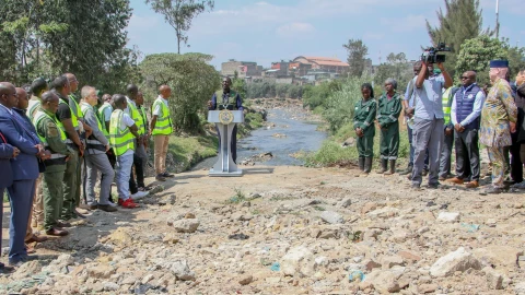 Nairobi Rivers Commission CEO Brigadier (Rtd) Joseph Muracia fired