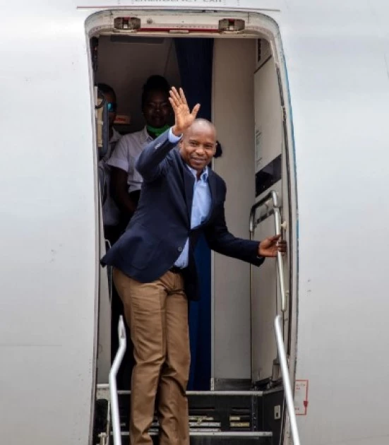 Kindiki flies out to Mozambique for Daniel Chapo's inauguration