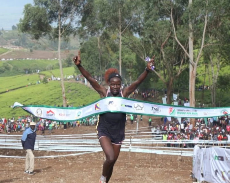 Cheruiyot, Chepng’etich emerge winners in Mountain Run 