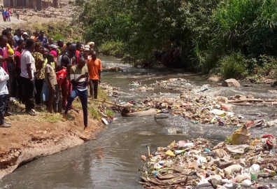 Body parts linked to woman killed in Huruma recovered in a sack in Mathare River