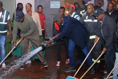 Sakaja rallies 'Green Army' to clean Nairobi estates