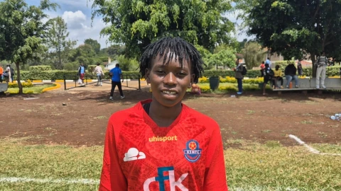 Faith Mboya makes flying start to Kibera Soccer Women career 