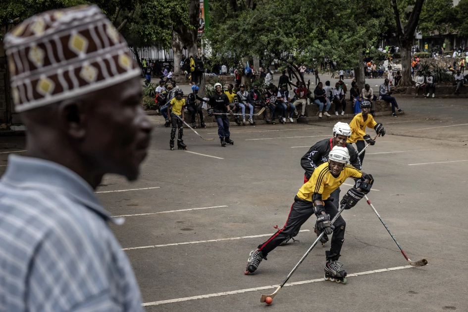 Kenya's Ice Lions skate to win on East Africa's only rink