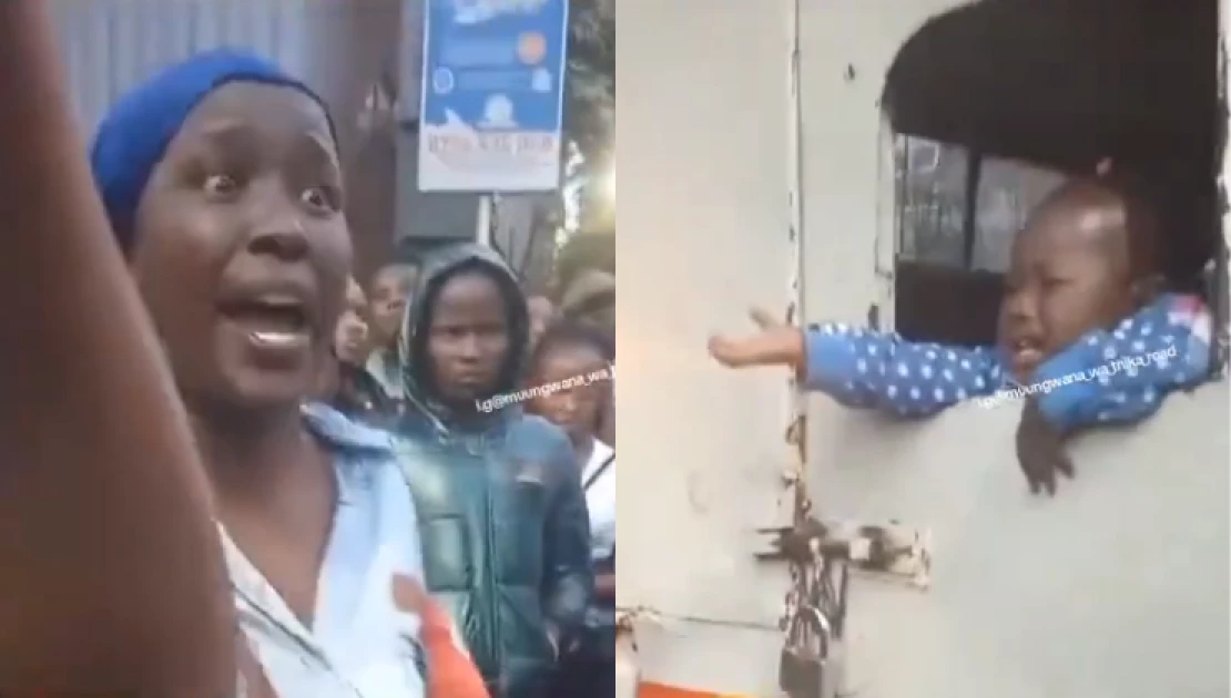 Outrage over viral video of hawker's child locked inside kanjo vehicle