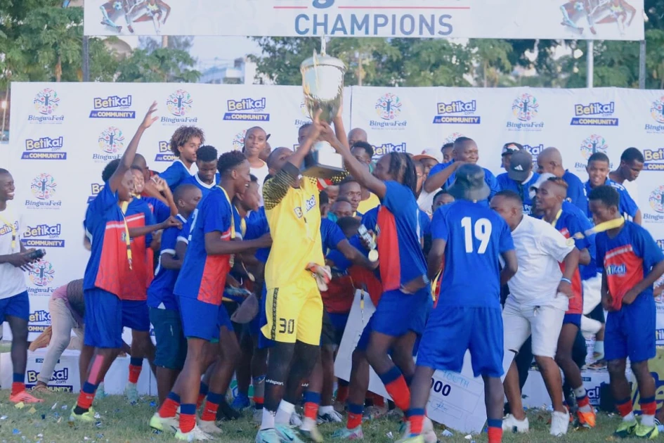 China scores to secure Bandari Youth Bingwa Fest title 