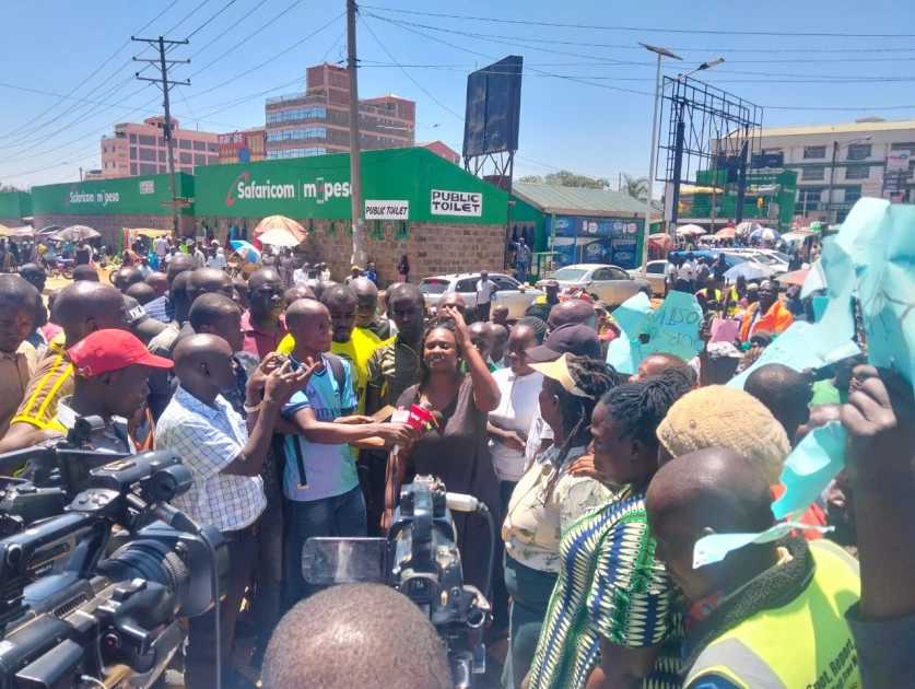 Bungoma residents protest over Wetangula impeachment push