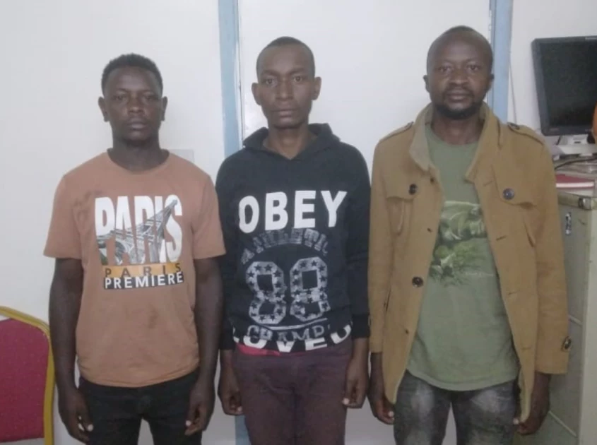 Police officers among three arrested over attempted robbery in Githurai