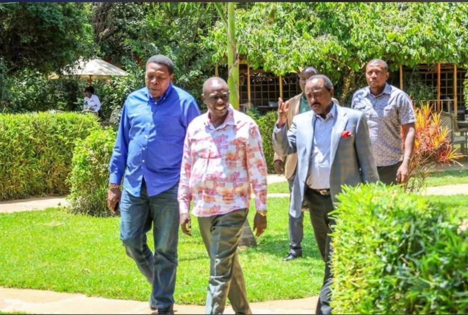 Gachagua, Kalonzo, Wamalwa in talks for 2027 political coalition