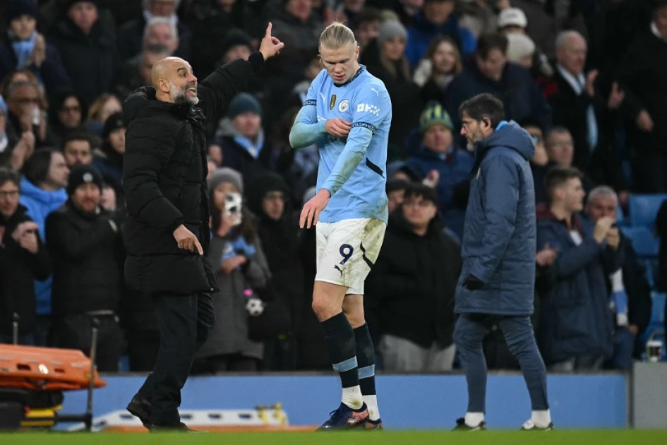 Haaland on bench for Man City at Real Madrid