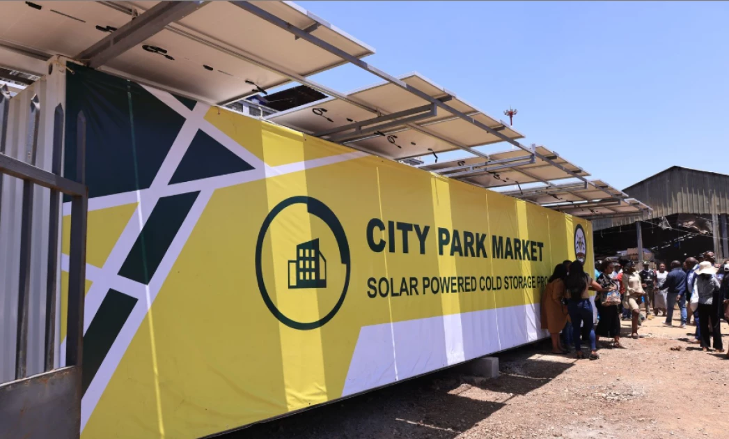 Nairobi's solar-powered cold room at City Park Market to serve over 160 traders, reduce organic waste