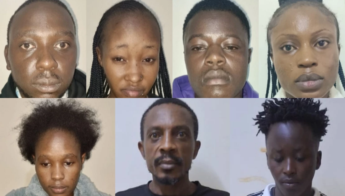 7 suspects arrested for drugging, sim swapping and stealing victim’s Ksh.250K