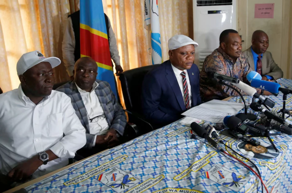 Congo frees opposition leader and former president's ally Kabund