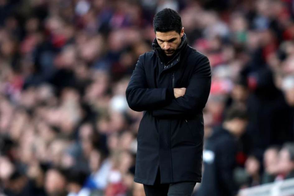 Premier League title out of Arsenal's control, says 'angry' Arteta