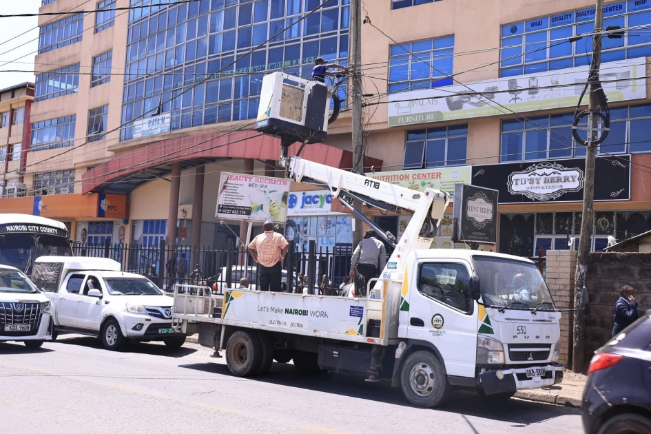 Nairobi County cracks down on illegal fibre optic lines