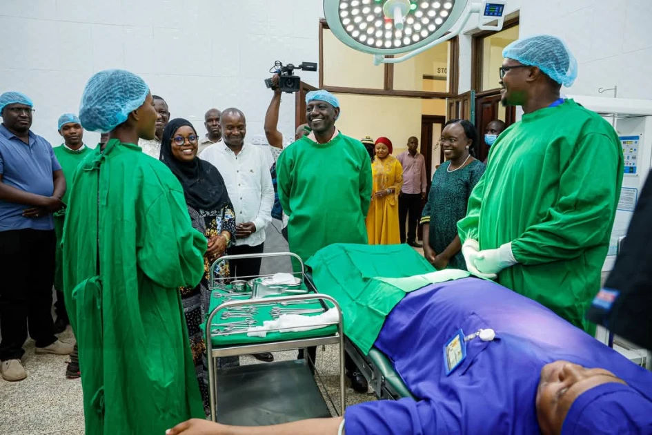 Ruto, Achani launch upgraded Mkongani Hospital, unveil new healthcare facilities