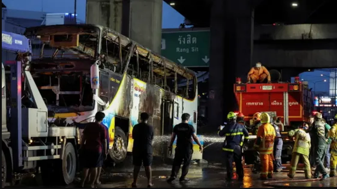 Bus crash in Thailand kills 18