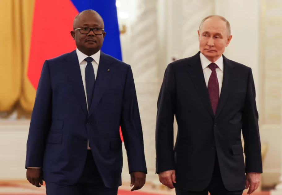 Putin hosts Guinea-Bissau leader as Russia builds Africa ties