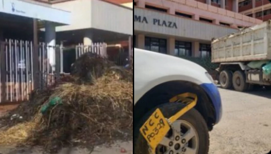 MoH orders NCCG to clean, sanitize the area around Stima Plaza after trash-dumping drama