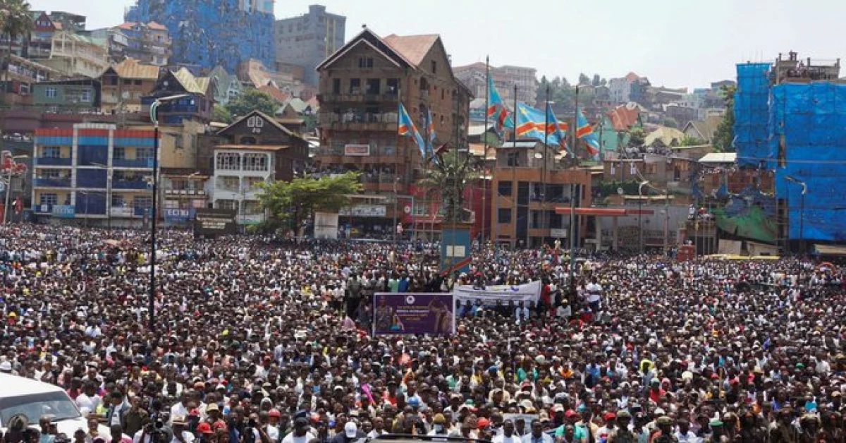 11 killed, 65 injured in explosion at M23 rally in eastern Congo