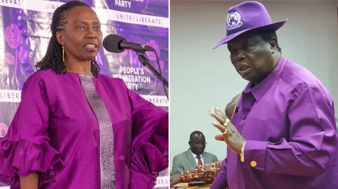 Atwoli criticizes Martha Karua over new party colour choice, claims purple belongs to COTU