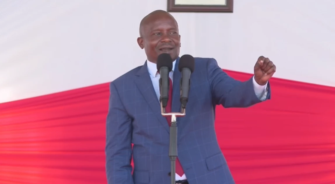 'I'm too busy for political wars': Kindiki tells Mt Kenya residents to ignore Gachagua