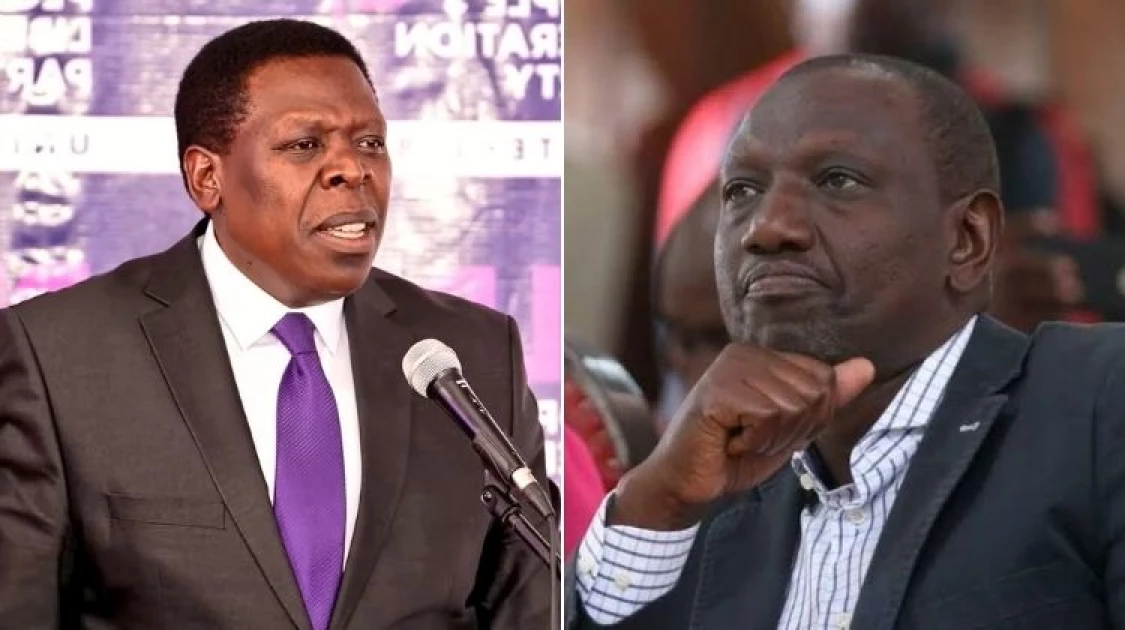 Wamalwa to Ruto: They call you Kasongo because of a culture of lies