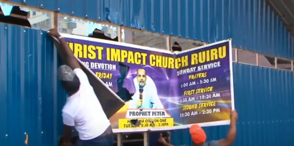 'TikTok High Court' storms church after pastor accused of sexual misconduct