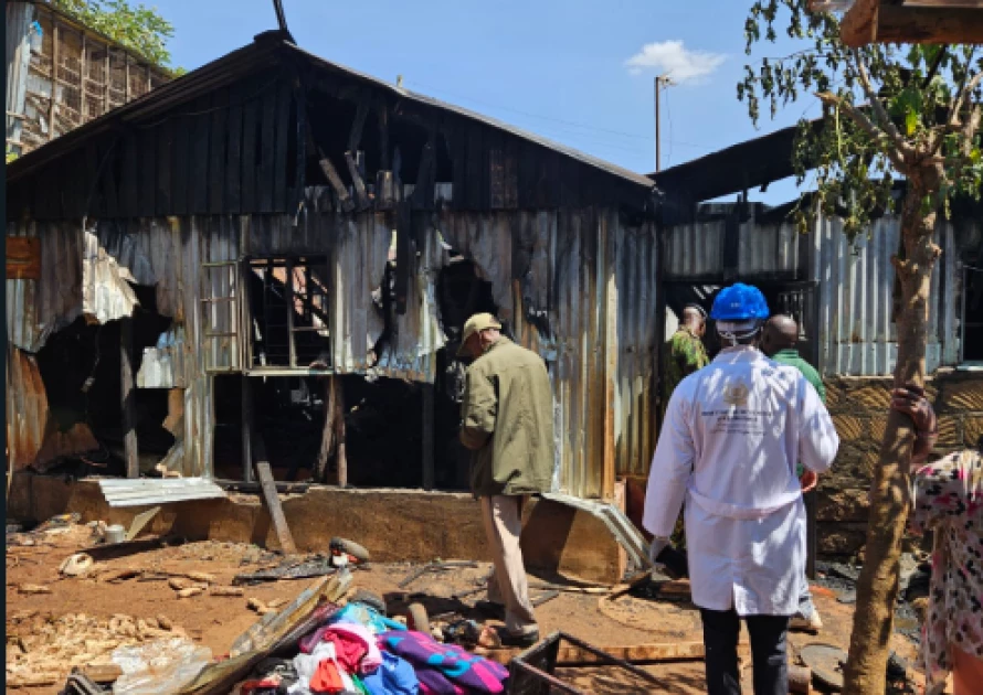 Kiambu: Three children killed in a house fire at Kahuho village in Kabete