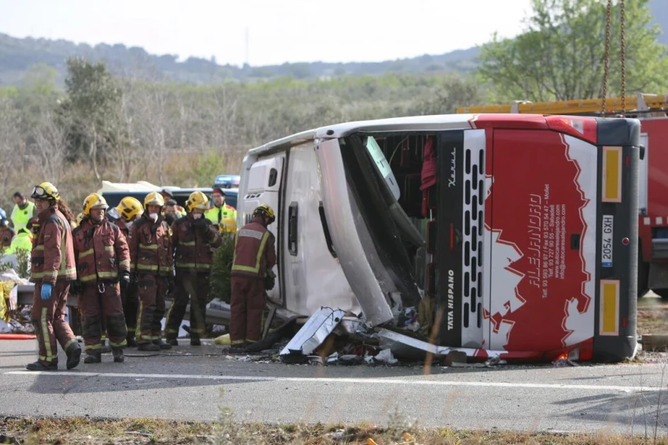 Two buses collide in Barcelona, 34 injured