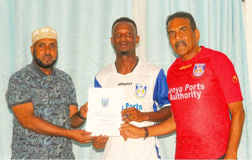 Bandari's Beja Nyamawi pens two-year contract extension 