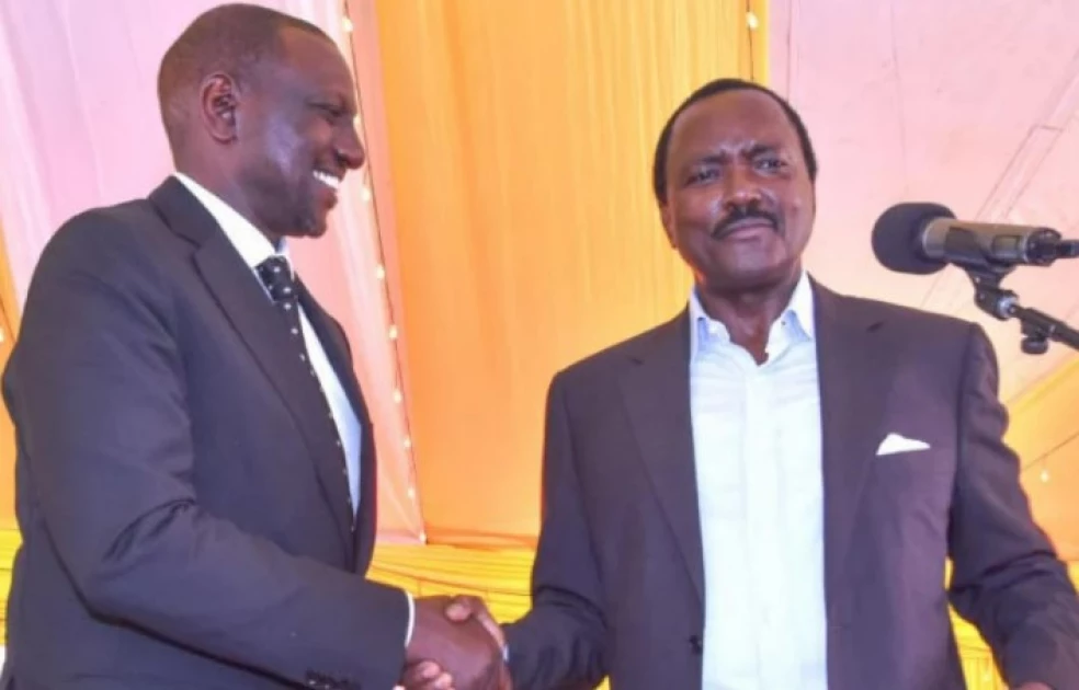 Kalonzo dismisses reports of handshake with President Ruto